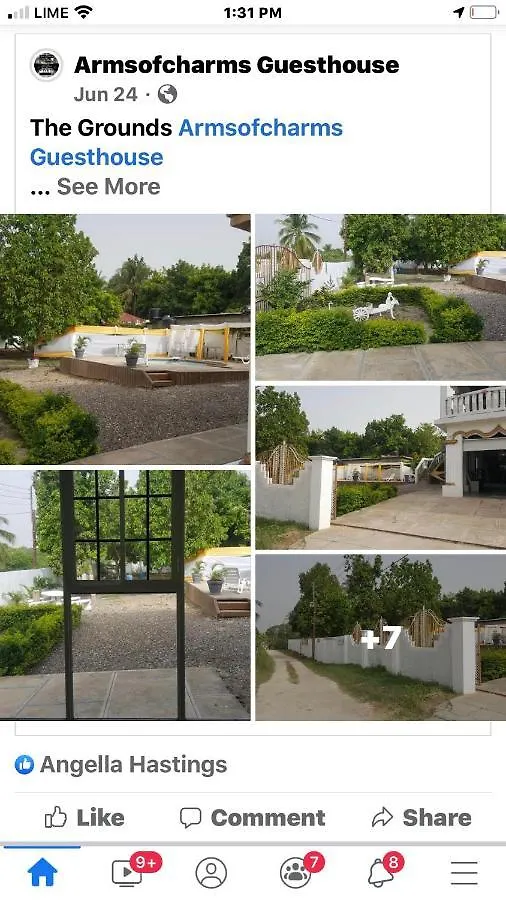 Arms Of Charms Guesthouse Sandy Bay  Jamaica